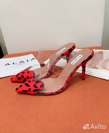 Мюли женские Alaia Le Coeur