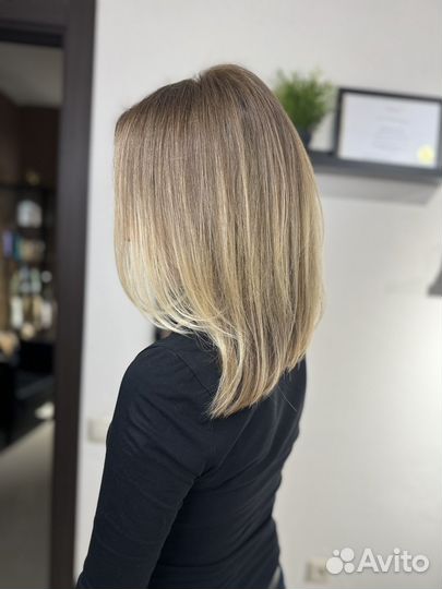 Окрашивание волос, стрижки, уход