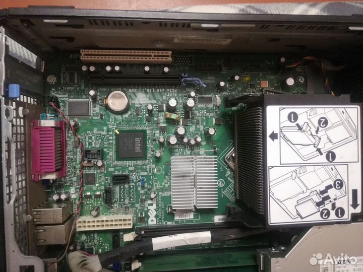 Mini atx dell optiplex 755