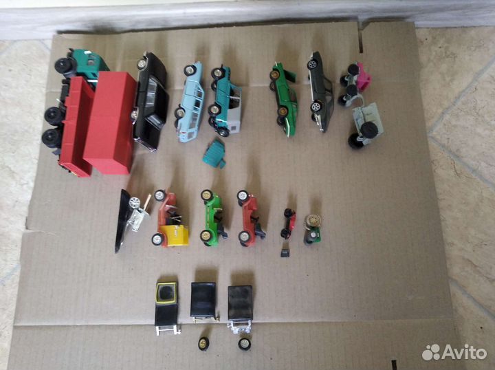 Модели машины СССР 1:43