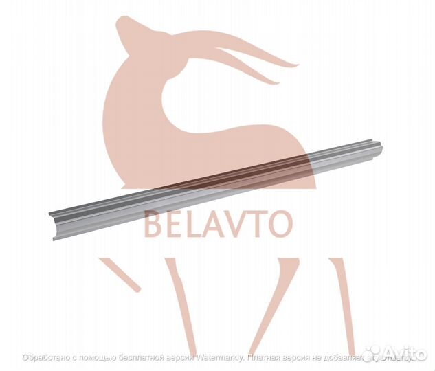 Комплект порогов на Kia Morning 1дорест/1рест