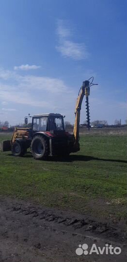 Услуги гидробура на базе экскаватора