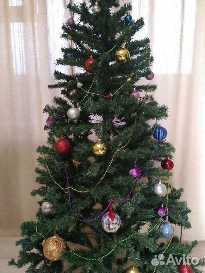 Ель+игрушки