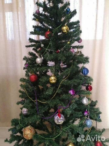 Ель+игрушки