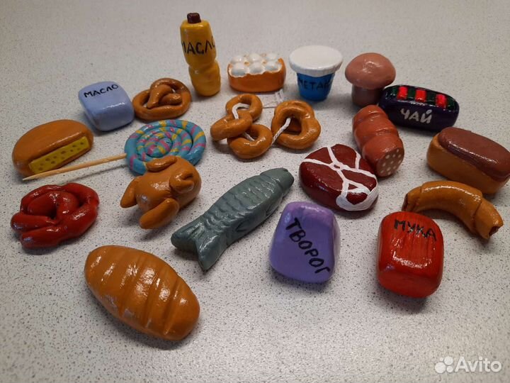 Игрушки из глины