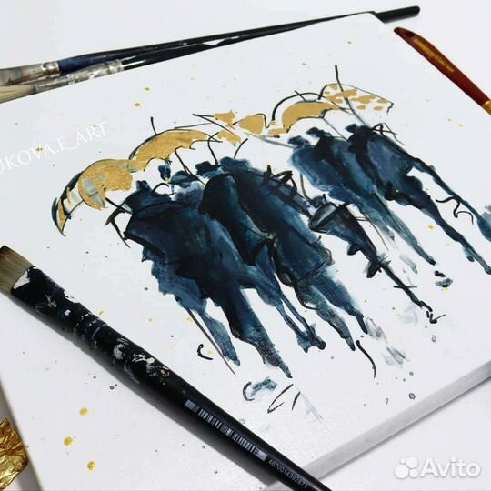 Абстракция картина