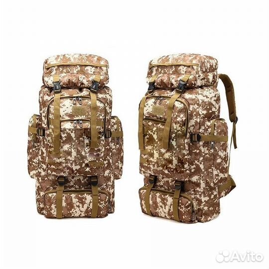 Рюкзак туристический «Тип-7» 90 л, цвет микс