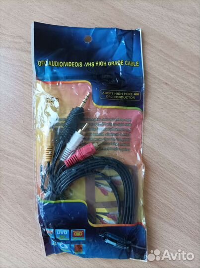 Кабель переходник мини Jack 3.5 - RCA