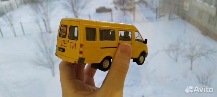 Масштабная модель автомобиля газель