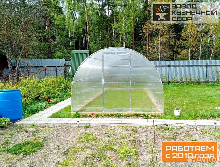 Теплица из поликарбоната 3 на 6