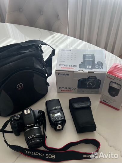 Фотоаппарат canon eos 550d