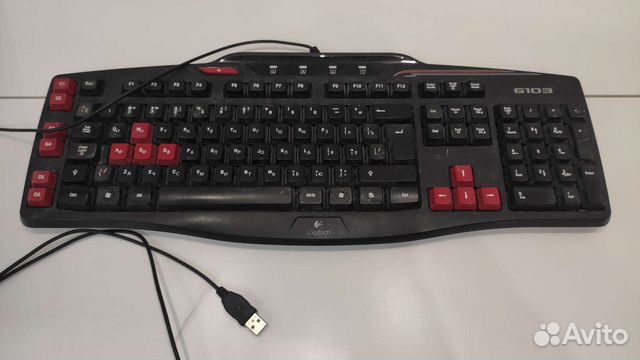Logitech G103 Игровая клавиатура