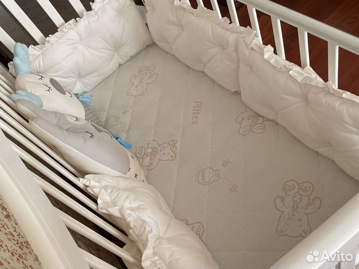 Бортики в детскую кроватку