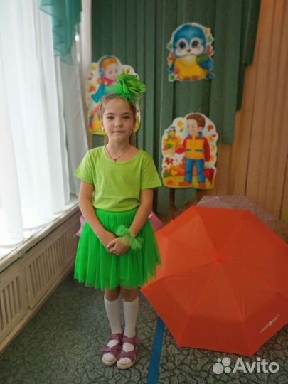 Костюм африканца и капусты на детский утренник