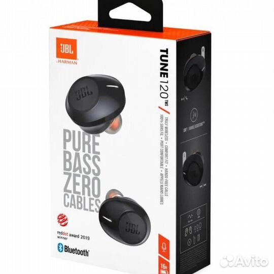 Беспроводные наушники JBL tune 120 TWS