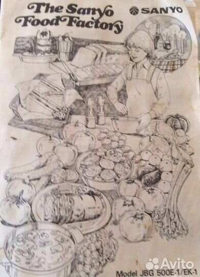 Комбайн Sanyo JBG 500E-1 комплектующие