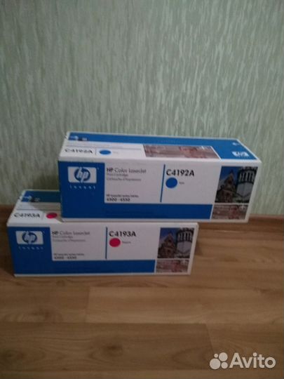 Картриджи : С4193А,2007г., С4192А,2007г