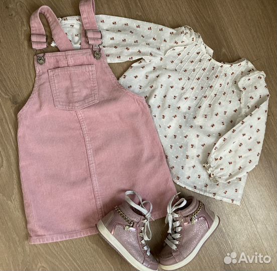 Вещи zara на девочку 3-4 года