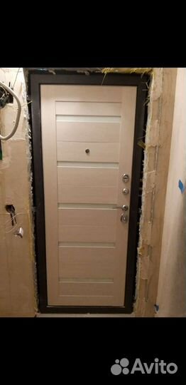 Установка металлических дверей и замков