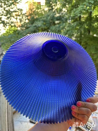 Стеклянное блюдо