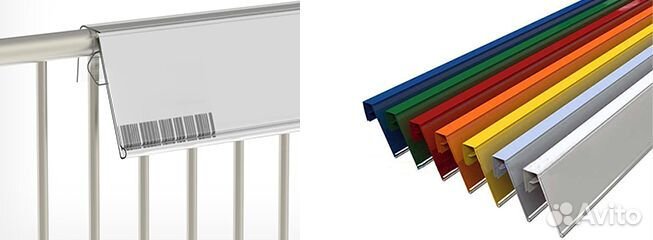 Ценникодержатели полочные/на крючок