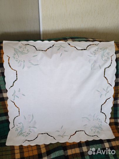 Винтаж скатерти, накидки, коврики