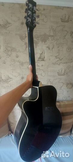 Акустическая гитара Martinez W-91C BK