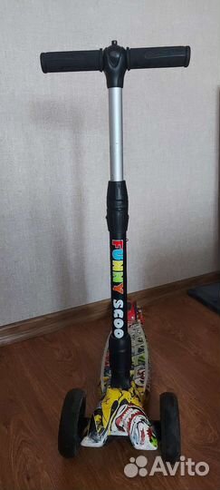 Самокат детский четырехколесный Funny scoo neoluxe