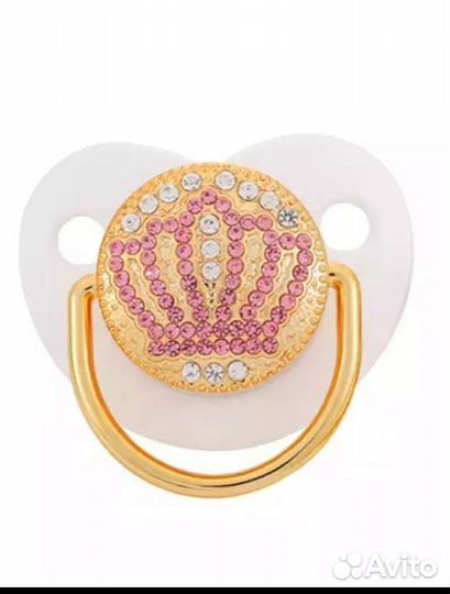 Соска со стразами размер s, m, L