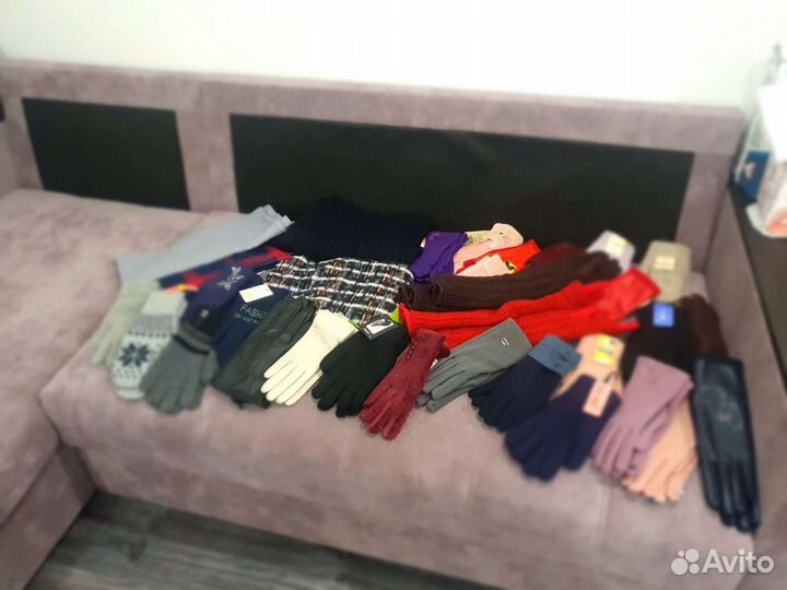 Шапки, береты, шарфы, палантины, варежки, перчатки