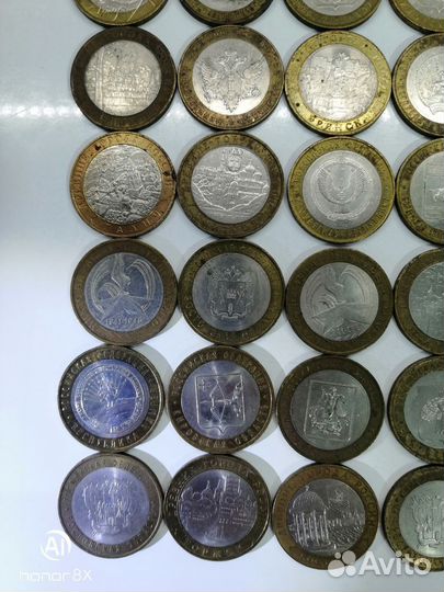 Юбилейные монеты 10 р