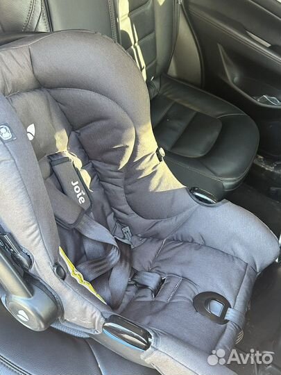 Авто люлька joie с адаптерами