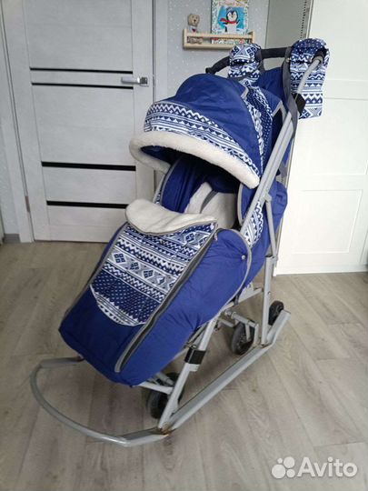 Коляска санки, санки