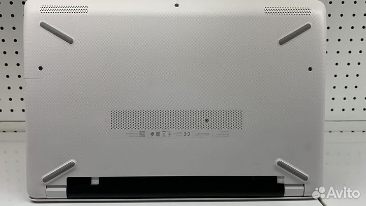 Белый ноутбук hp intel core i7 15.6