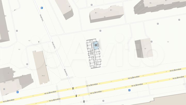 2-к. квартира, 57,5 м², 11/17 эт.