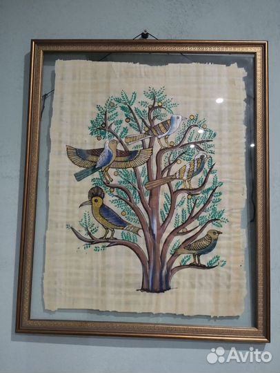 Картины на папирусе