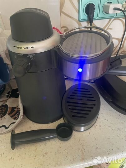 Кофеварка рожковая Vitek Graphite VT-1524