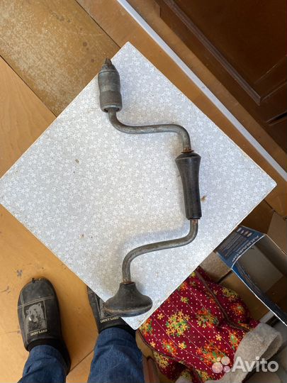 Ручной коловорот дрель СССР