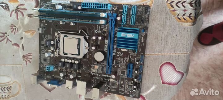 Мат.плата, процессор i-3 3220, оперативка 4gb