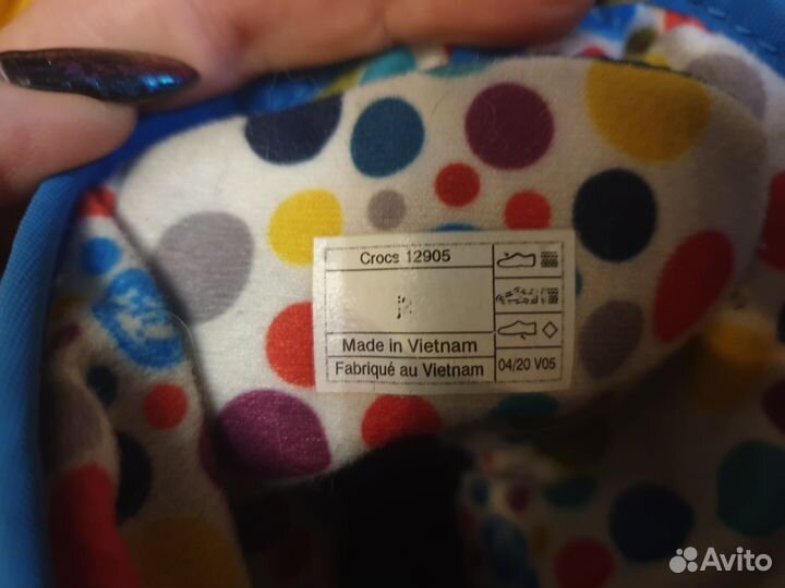 Резиновые сапоги crocs