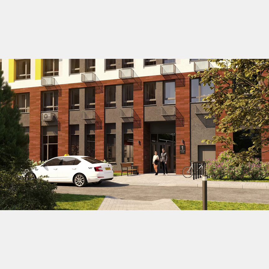 1-к. квартира, 33,6 м², 8/24 эт.