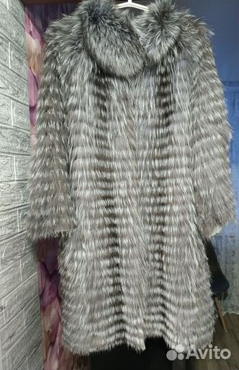 Шуба(пальто из чернобурки)