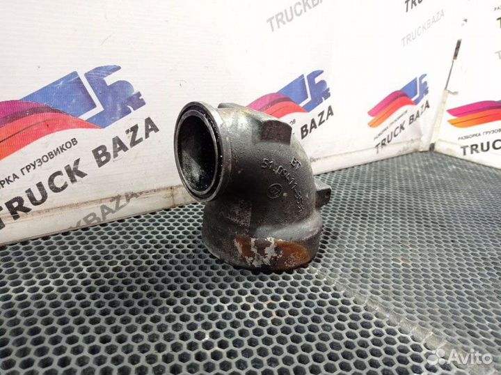 Патрубок интеркулера Man TGA, Man TGS, Man TGX