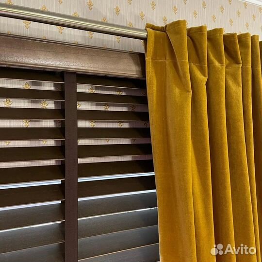 Жалюзи горизонтальные Янтарный