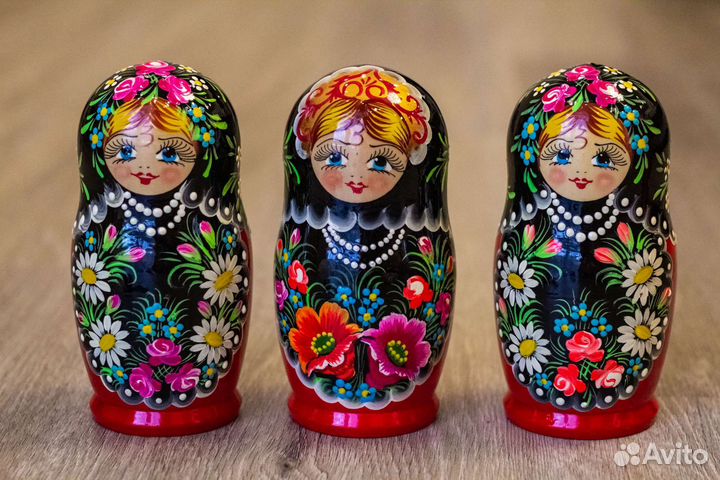 Матрешка пятиместная