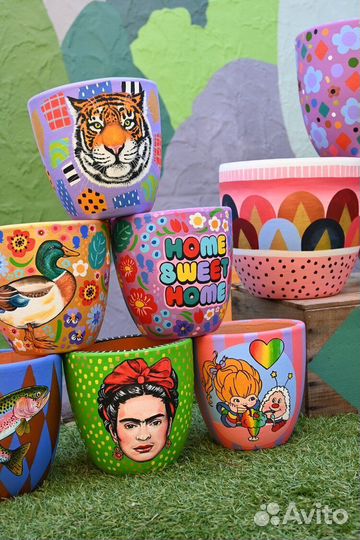 Керамический горшок для цветов