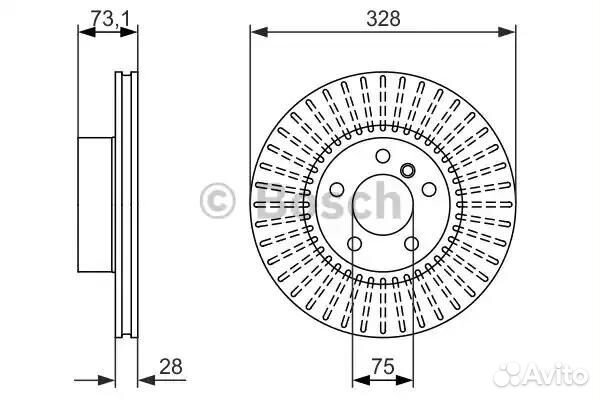 Диск тормозной