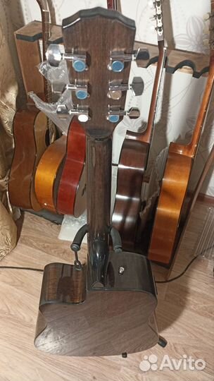 Акустическая гитара fender 140 sce all mah