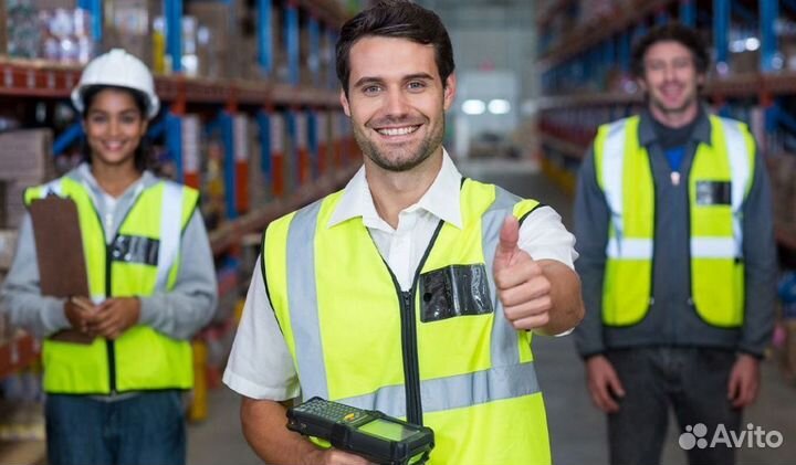 Комплектовщики на склад с еженедельной оплатой