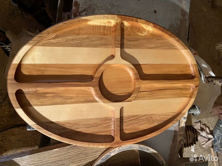 Менажница деревянная